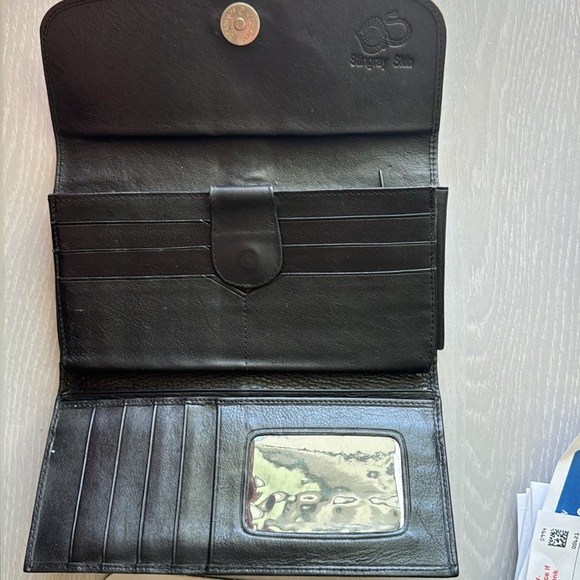 Excellent condition Leather Wallet for Women, Genuine Leather Card Holder - Picture 3 of 5